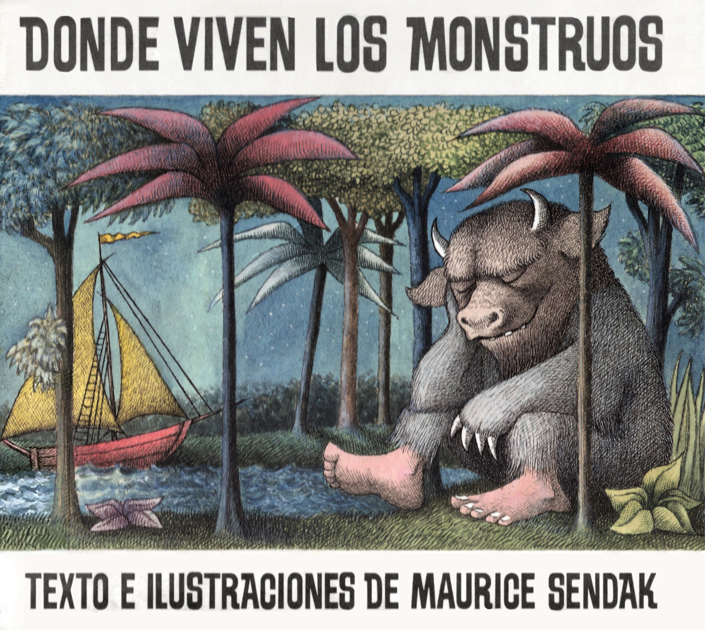 Portada de Donde viven los monstruos